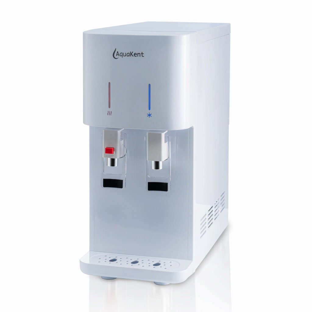 AK emerald hot and cold water dispenser white