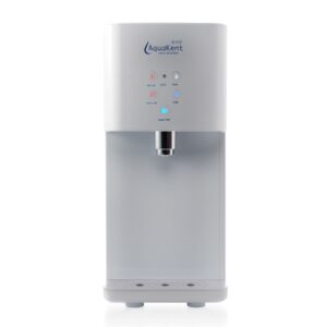 AK Ruby-3T Hot cold normal tabletop water dispenser white front view