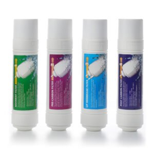 Purified 4 stage water-filter-1-set