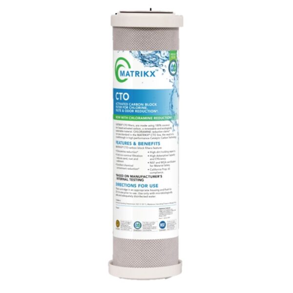 Matrikx Carbon water filter 10 inch