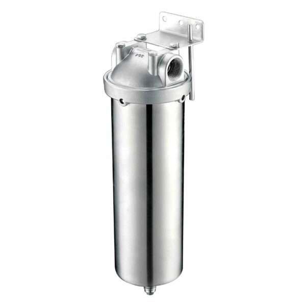 10‘’ Inch 304 Stainless Steel Housing water Filter mounted