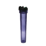 20 Inch Housing Water Filter - BLUE - CLEAR