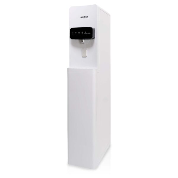 AK832-3F hot cold normal 3 temp water dispenser floor standing (side)