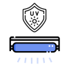 ultraviolets sterilisation icon Ultraviolet sterilisation icon