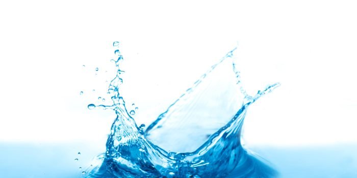 water splash isolated on white background water splash isolated on white background